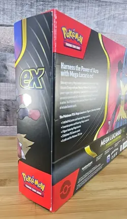 Pokemon TCG Mega Lucario ex Premium Figure Collection Box Factory Sealed - Image 4