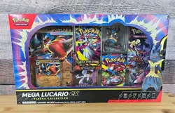 Pokemon TCG Mega Lucario ex Premium Figure Collection Box Factory Sealed - Image 5
