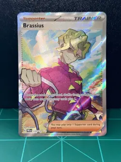 Brassius 135/131 Sv: Prismatic Evolutions Full Art Holo Ultra Rare Pokemon TCG - Image 1