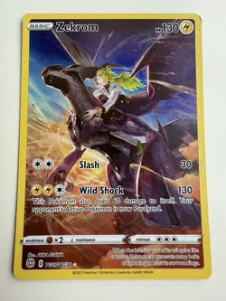 Zekrom TG05/TG30 Pokemon TCG SWSH: Brilliant Stars NM - Image 1