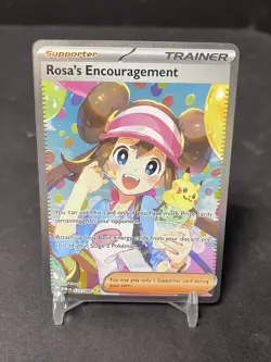 Rosa’s Encouragement 123/088 Perfect Order Special Illustration Pokemon TCG MINT - Image 1