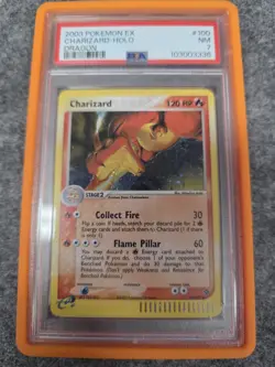 2003 Pokemon EX Dragon Charizard Holo #100/97 PSA 7 VG-EX - Image 1