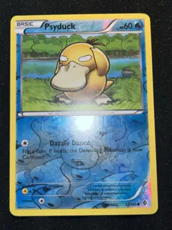 Pokemon Psyduck 32/149 Boundaries Crossed Reverse Holo 60 HP Common 2012 English - Image 4