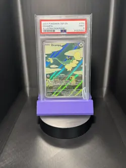 2024 Temporal Forces Drampa Card 184/162 Pokemon PSA 9 Mint - Image 1