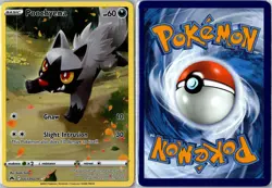 Pokemon Card - Poochyena GG33/GG70 Crown Zenith Galarian Gallery Holo NM - Image 3