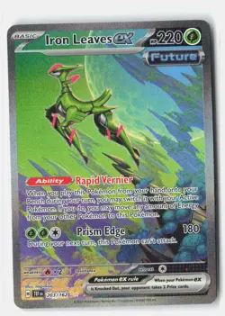 Iron Leaves ex 203/162 Temporal Forces Pokemon Holo LP nagimiso - Image 1