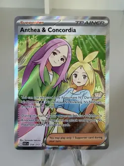 Anthea and Concordia 254/217 Ascended Heroes Pokemon TCG Full Art Trainer - Image 1