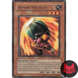 Yugioh Armor Breaker DP06-EN009 Rare LP - Image 1