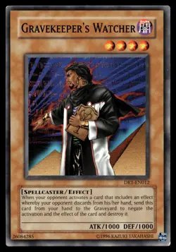 Gravekeeper's Watcher DR1-EN012 Dark Revelation Volume 1 - Image 1