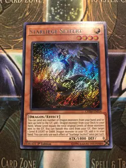 *** STARLIEGE SEYFERT *** 1ST EDITION SECRET RARE CHIM-EN014 YUGIOH! - Image 1