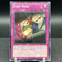 Dark Bribe YS13-EN040 1st Edition Common Yugioh Card - Image 1