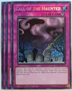 Yugioh x3 Call of the Haunted RA05-EN076 Secret Rare 1st Edition - Image 1