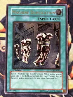 Yugioh: Machine Duplication - RDS-EN041 - Ultimate Rare - 1st Edition LP - Image 1