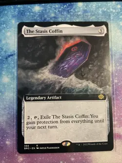 The Stasis Coffin (Extended Art) [The Brothers' War] - Near Mint​​ - Image 1