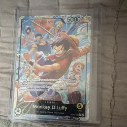 Bandai One Piece CCG Monkey D. Luffy OP15-098 Leader Alt Art Foil ENG 5000 - Image 1