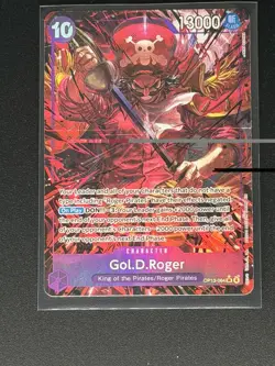 Gol.D.Roger (Alt Art) OP13-064 SR Carrying on His Will ONE PIECE TCG ENGLISH NM - Image 1