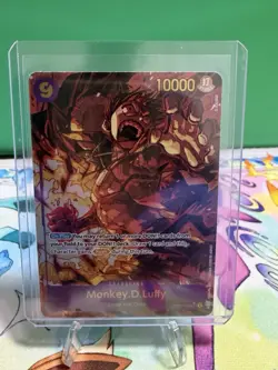 ONE PIECE Monkey.D.Luffy (Alt Art) OP09-119 SEC Emperors in the New World - Image 1