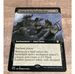 Curse of the Restless Dead ~ Extended Art NM-Mint, MIC x1 - Image 1