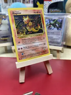 Magmar 006/034 Trading Card Game Classic Holo plus free bonus card🔥 - Image 2