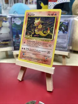 Magmar 006/034 Trading Card Game Classic Holo plus free bonus card🔥 - Image 3
