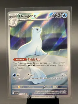 Dewgong 097/094 ME02: Phantasmal Flames Illustration Rare Pokemon Card - Image 1