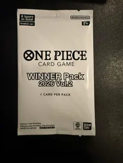 One Piece Winner Pack 2026 Vol. 2 - One Piece Card Game Sealed Promo (1266) - Image 1