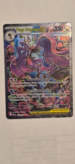 Mega Dragalge ex Special Illustration Rare 118/086 Pokemon Card Chaos Rising ✨ - Image 1