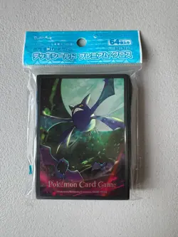 Pokemon Center Exclusive Japan Crobat Golbat Premium Gloss Card Sleeves 64 Count - Image 1