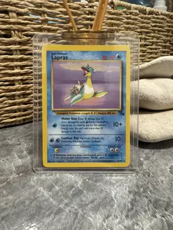 Pokemon TCG - Lapras 25/62 - Fossil Set - Non Holo Card - WOTC [NM/Mint] - Image 1