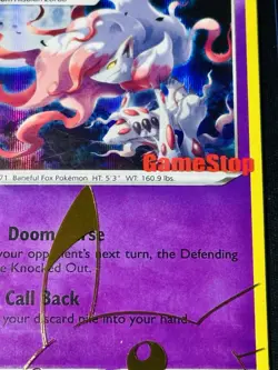 Hisuian Zoroark - 076/196 - GameStop Promo Rare - Pokemon Card - Sealed 🔥✨ - Image 3