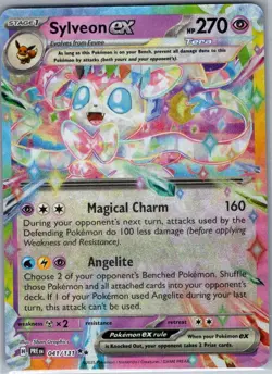 Sylveon ex - 041/131 SV: Prismatic Evolutions - Pokemon Card - NM - Image 1