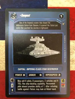 Star Wars CCG - A New Hope - Light/Dark Rares - Pick/Choose Your Card - Most NM - Image 1