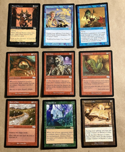 Urzas Saga Magic the Gathering Golden Age card Lot of 450 cards - Image 2