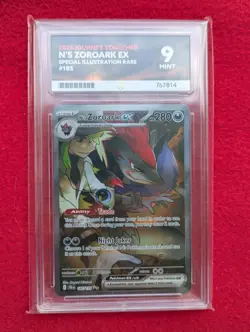 Ns Zoroark SIR 185 ACE 9 Mint Journey Together Pokemon Card Illustration Rare - Image 1