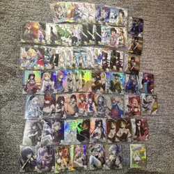 Goddess Story + Honkai Star Rail HSR Collection Lot Anime Card Waifu Shiny Mixed - Image 2