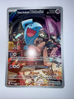 Team Rocket's Wobbuffet 203 Sv: Scarlet & Violet Promo Cards Holo - Image 4