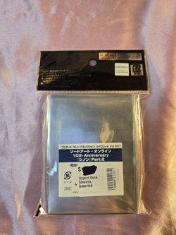 Bushiroad Sword Art Online Sinon Sideways Image Card Sleeves *New/Sealed* - Image 2