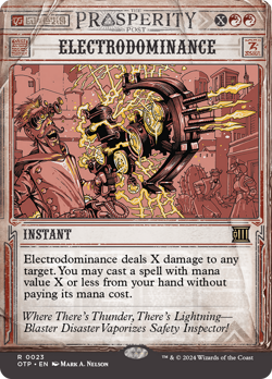 Electrodominance [Outlaws of Thunder Junction: Breaking News] Magic MTG - Image 1