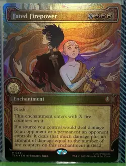 Fated Firepower (Showcase) Avatar: The Last Airbender Foil - Image 1