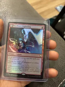 Redirect Lightning (Showcase) Avatar: The Last Airbender Foil - Image 1
