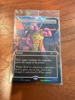 Swords to Plowshares Mint Foil Borderless PSA MTG Magic the Gathering Promo - Image 1