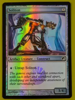 FOIL Soliton x1 Scars of Mirrodin 1x Magic the Gathering MTG - Image 1