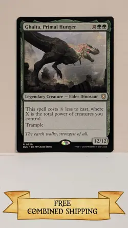 Ghalta, Primal Hunger Commander: Bloomburrow Regular - Image 1