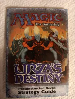MTG Urza's Destiny Preconstructed Decks Strategy Guide NM - Image 1
