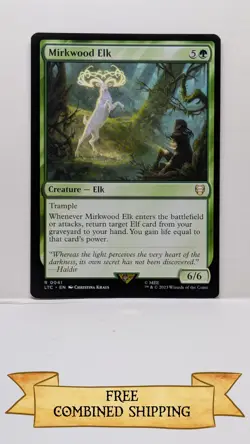 Mirkwood Elk Commander: the Lord of the Rings: Tales of Middle-Earth Regular - Image 1