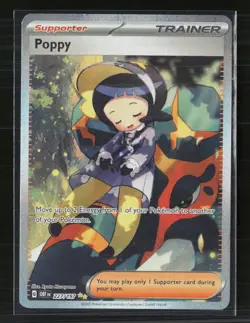 Pokemon 2023 Obsidian Flames Poppy FA SAR #227/197 - Image 1