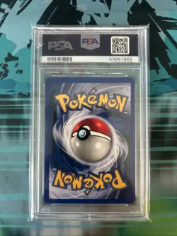 1999 Pokemon Base Set Shadowless Drowzee PSA 9 - Image 2