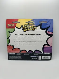 Pokemon TCG Mega Evolution Ascended Heroes 2-Pack Booster Blister Komala Promo - Image 2