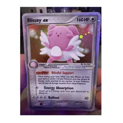 Pokemon Blissey ex 101/115 EX Unseen Forces Holo NM/LP *check description - Image 1