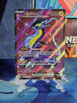 Miraidon ex Pokemon Scarlet & Violet Base Set 227/198 Near Mint - Image 1